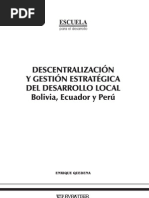 Download Descentralizacin y gestin estratgica del desarrollo local by Indeed SN79040263 doc pdf