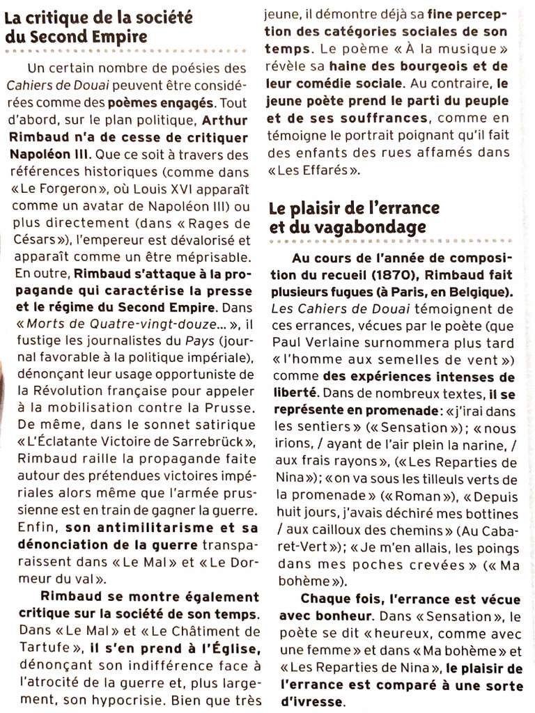 101 107 109 Le Dossier Rimbaud | PDF