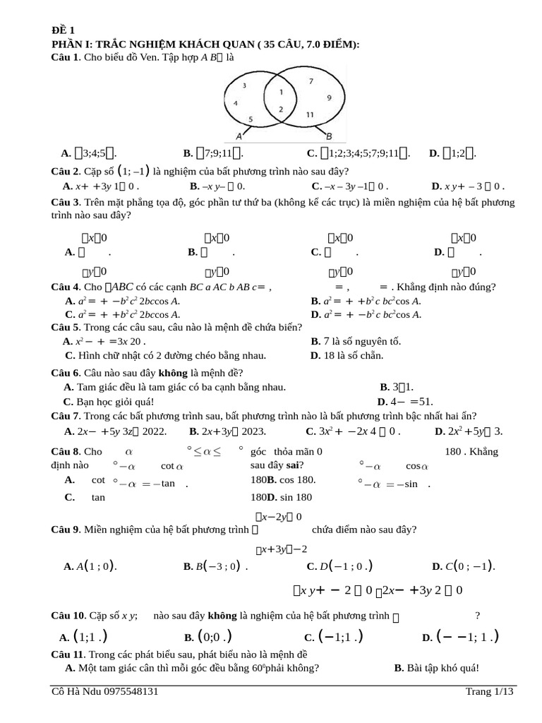 Toán | PDF