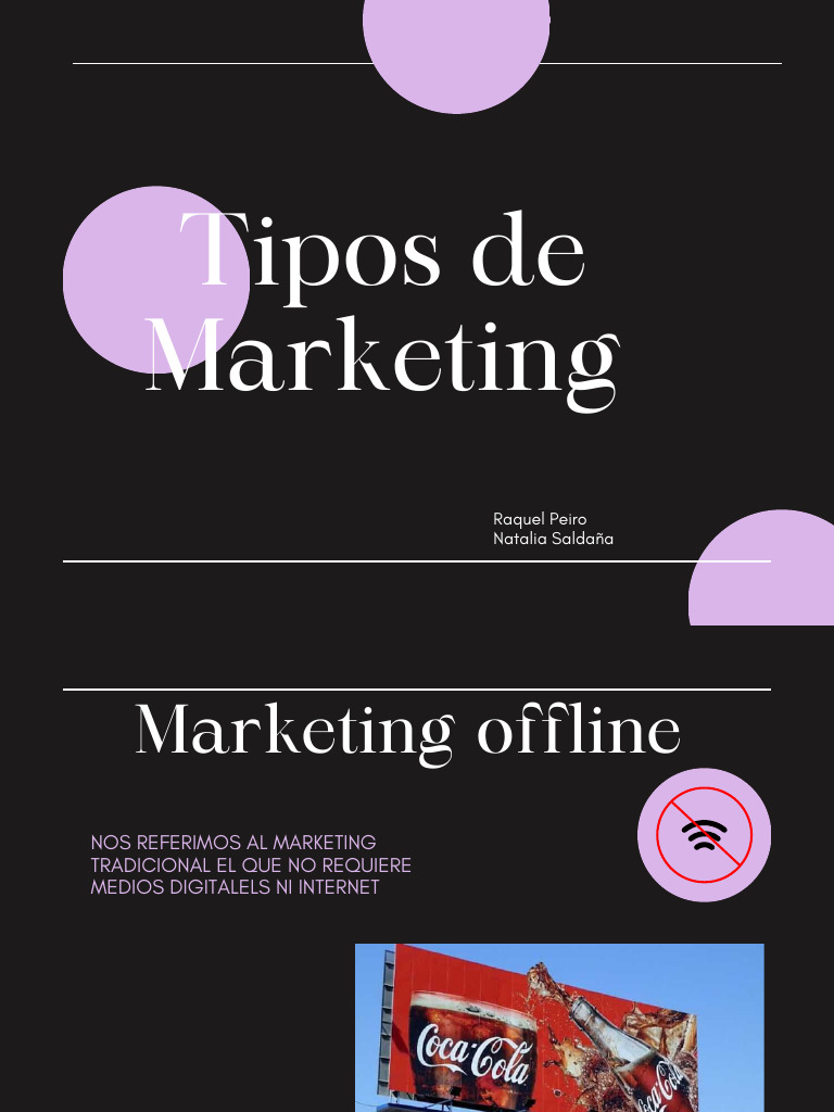 Tipos de Marketing: Offline y Digital | PDF | Marketing | Business