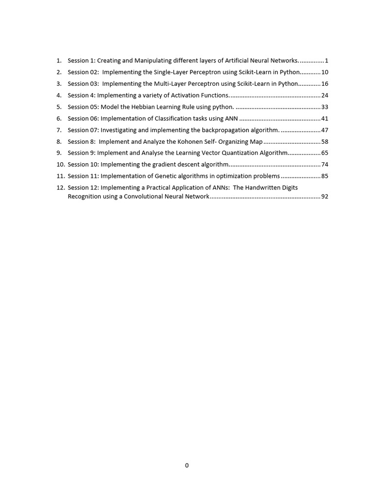 ANN BLACK & WHITE | PDF | Artificial Neural Network | Mathematical ...