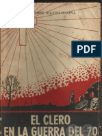 EL CLERO EN LA GUERRA DEL 70 - PBRO.SILVIO GAONA - Asunción 1961 - Paraguay - PortalGuarani