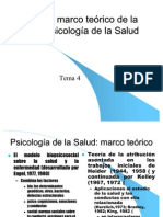 Tema - 4 - MODELOS Psicologia de La Salud