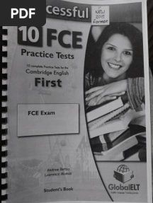 Successful 10 FCE Practice Test Answer Key Rezolvari