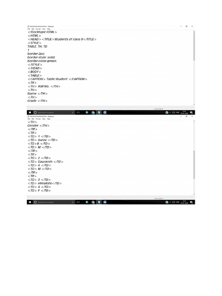 Aarna Compter Work | PDF