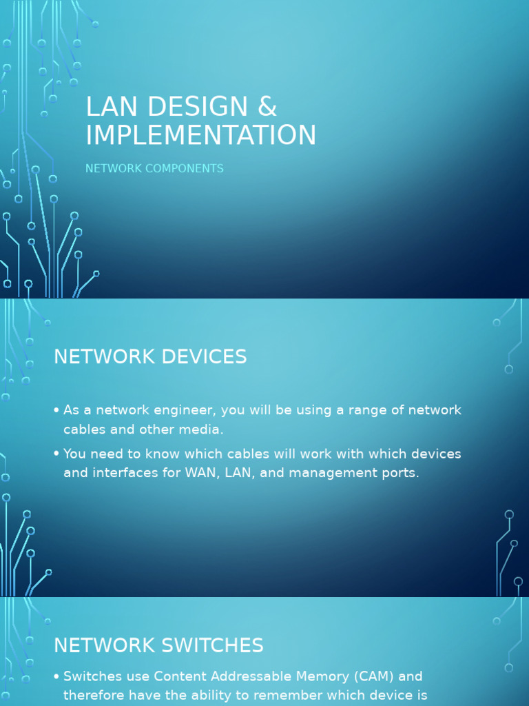 1-Nw Components and Topologies | PDF | Computer Network | Network Topology