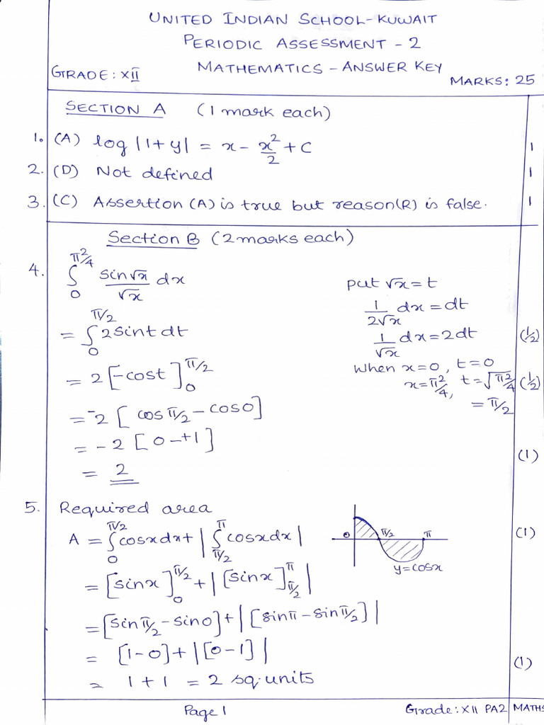 XII Mathematics 30102024 | PDF