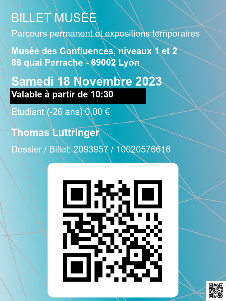 Accountorderticketticket Entrance Ticket Thomas Luttringer .Pdfid ...