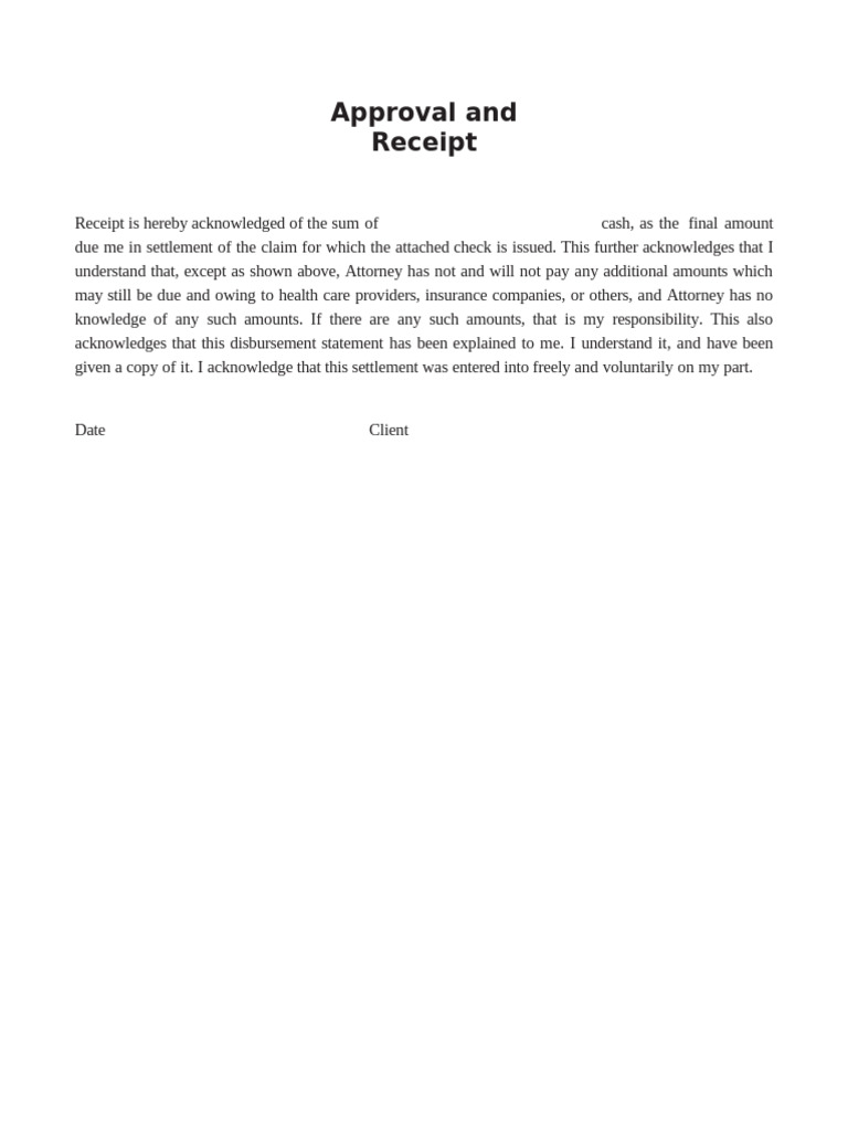 S 0307 Approval Receipt | PDF | Law