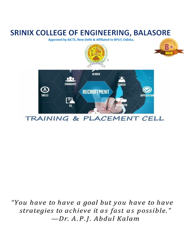 College Placement Cell Overview | PDF