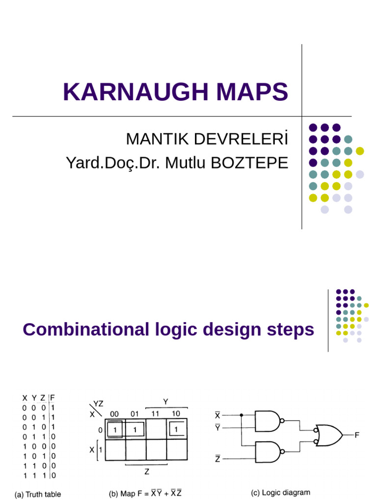 Lecture4 Karnough | PDF