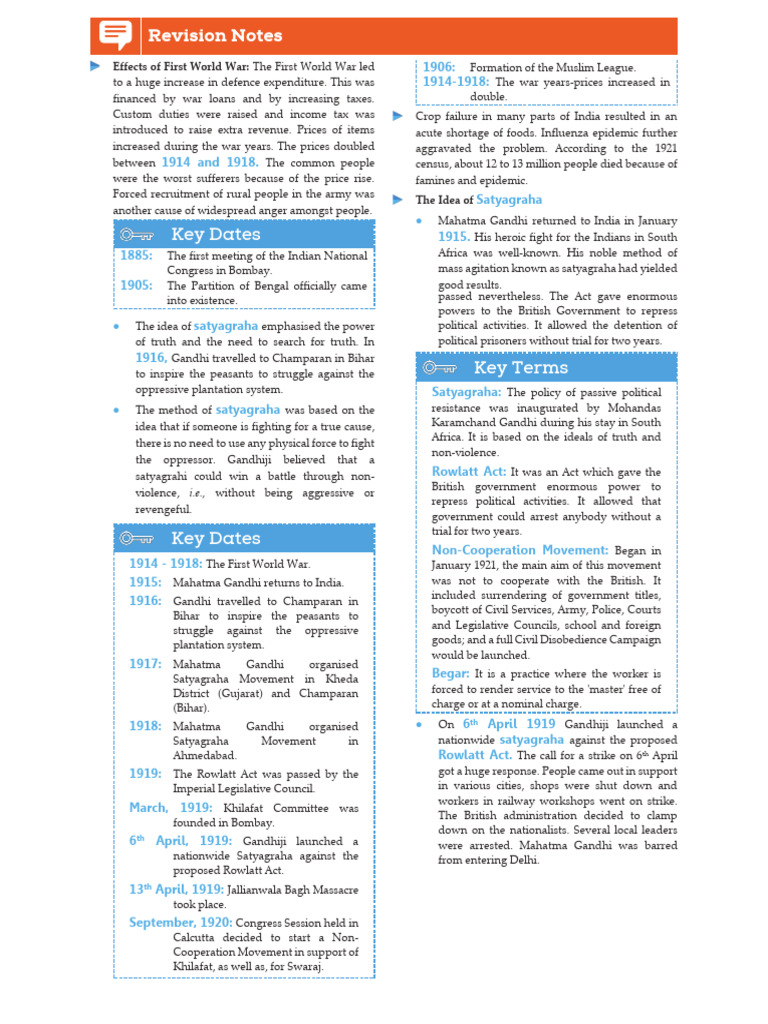 Chapter 2 Nationalism in India RN | PDF | Mahatma Gandhi | British Raj