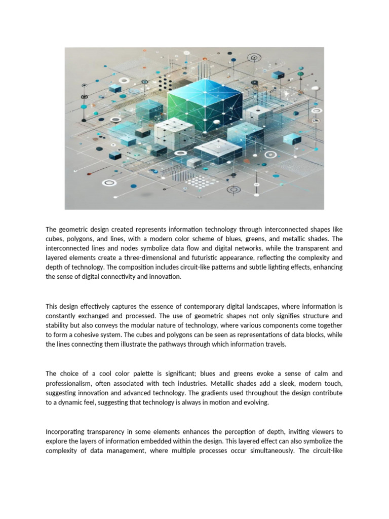 Geometric Design for Tech Innovation | PDF | Information | Data