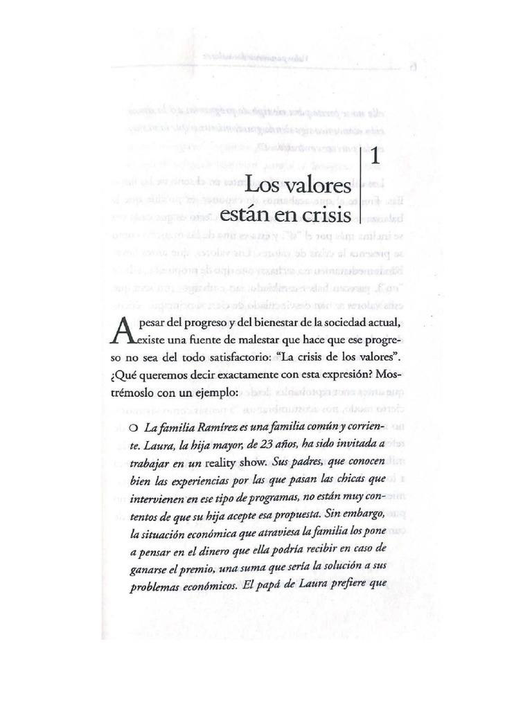 Crisis de Valores en la Sociedad Actual | PDF | Moralidad | Relativismo