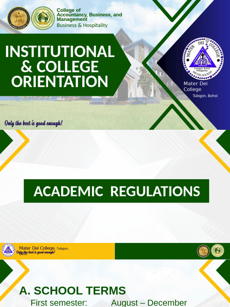 Mater Dei College Academic Regulations | PDF