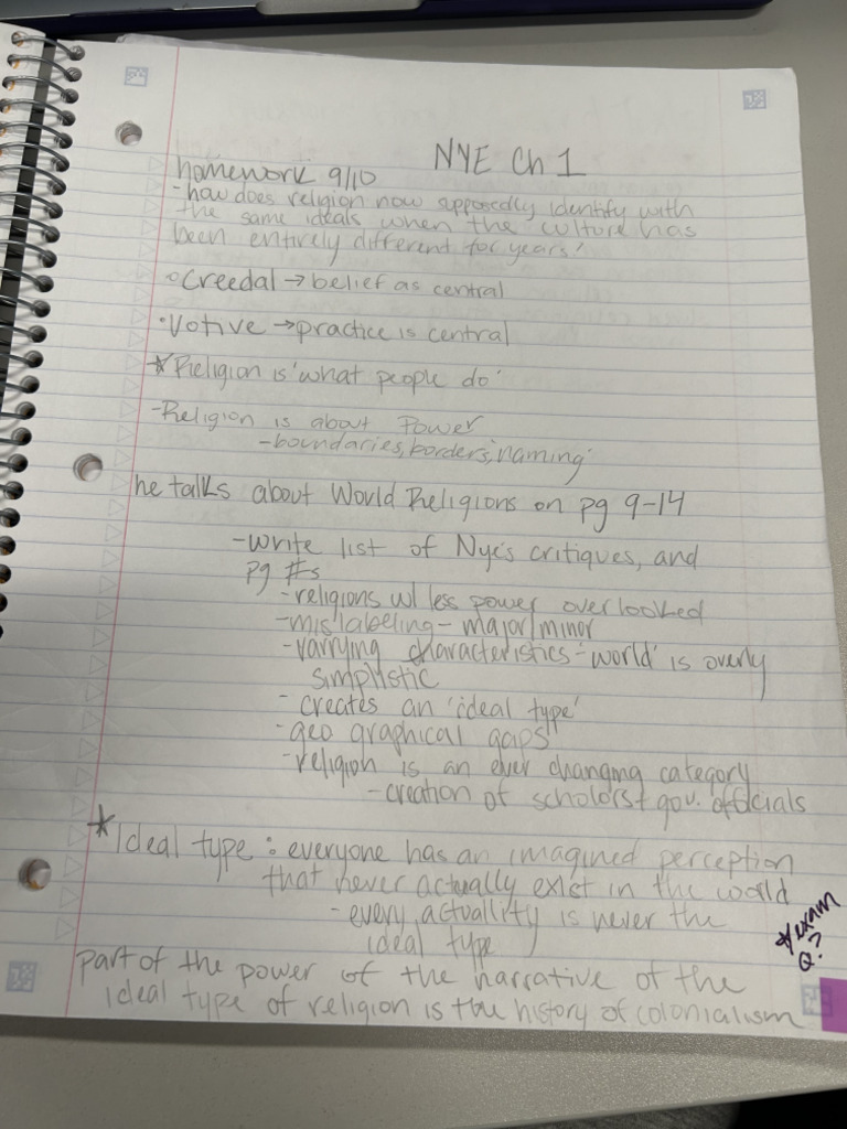 Class Notes | PDF