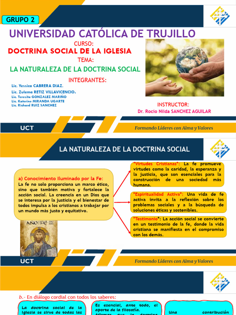 Doctrina Social de la Iglesia Católica | PDF | Doctrina social católica ...