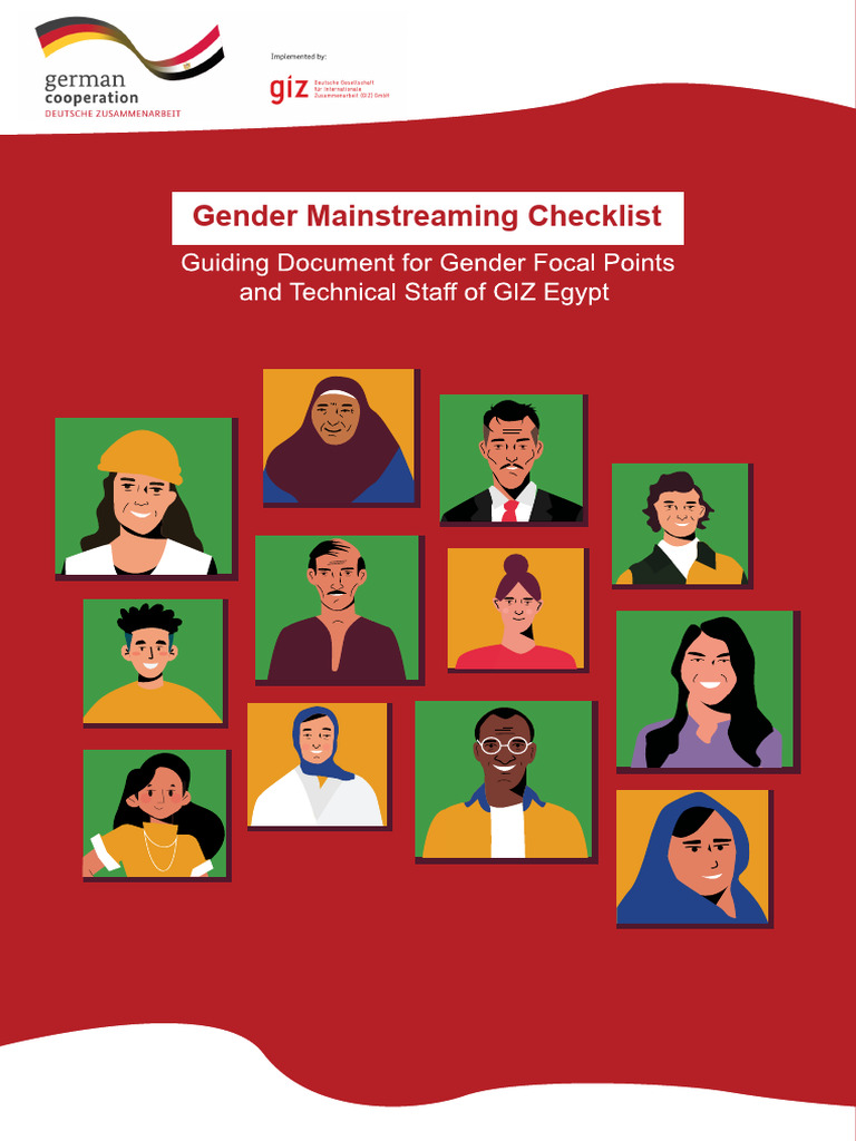 Gender Mainstreaming Project Checklist | PDF | Evaluation | Gender