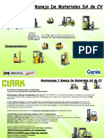 Montacargas y Manejo de Materiales