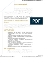 Consejos para El Paciente Anticoagulado - Pfizer