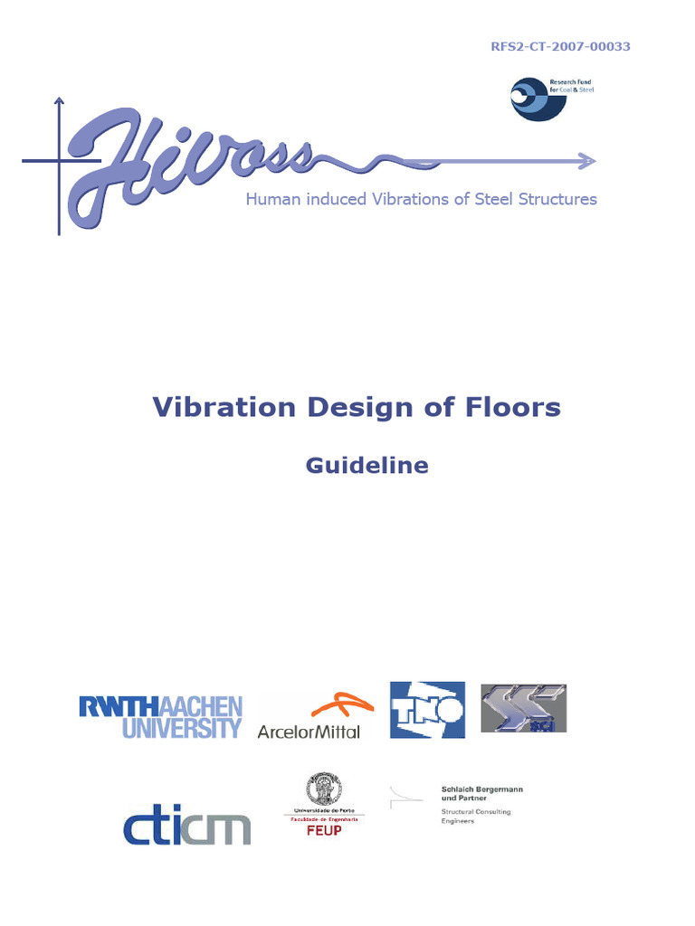 Vibration Design Guidelines for Floors | PDF | Normal Mode | Oscillation