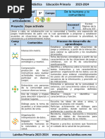 Proyecto Jardín del Sol: Tercer Grado | PDF | Luna | Dom