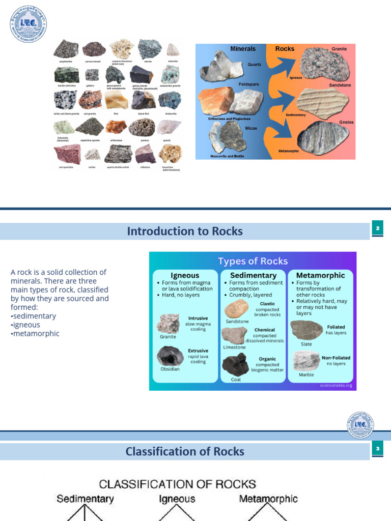 Lecture 2 Rocks and Minerals Part 2 | PDF | Igneous Rock | Rock (Geology)