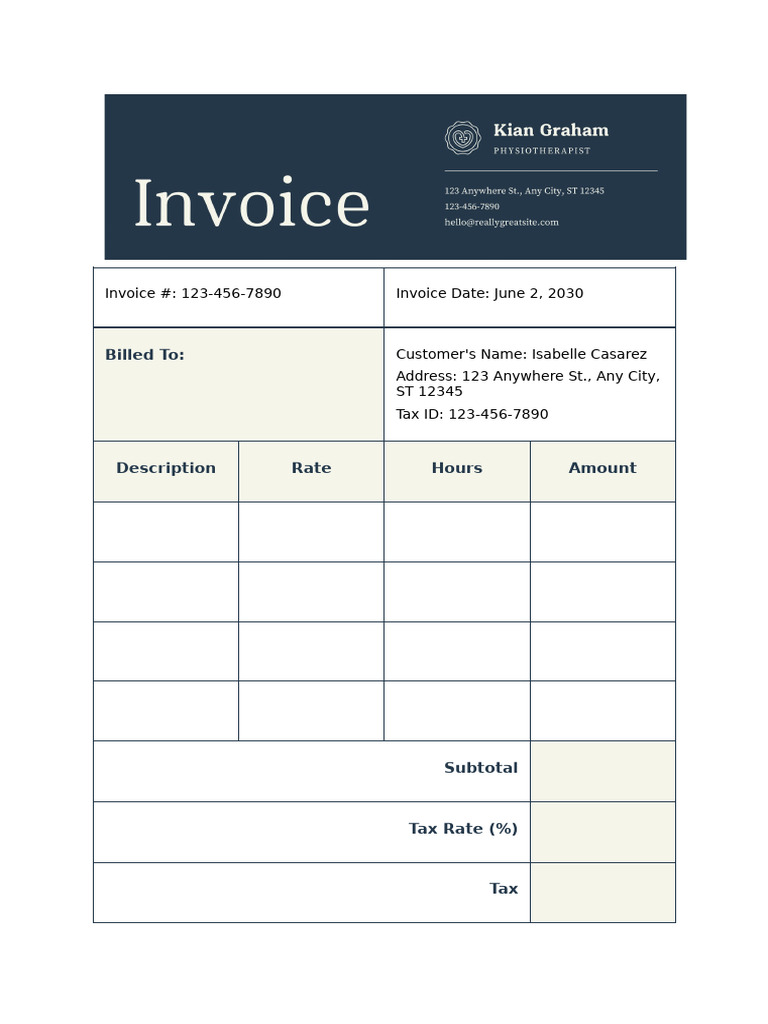Invoice Details for Isabelle Casarez | PDF | Finance & Money Management