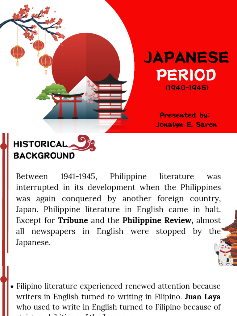 Filipino Poetry in the Japanese Period | PDF | Poetry | Philippines
