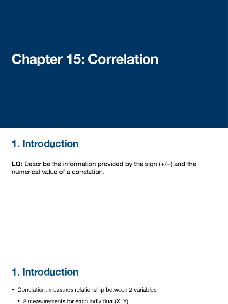Understanding Correlation and Its Types | PDF | Hypothesis ...
