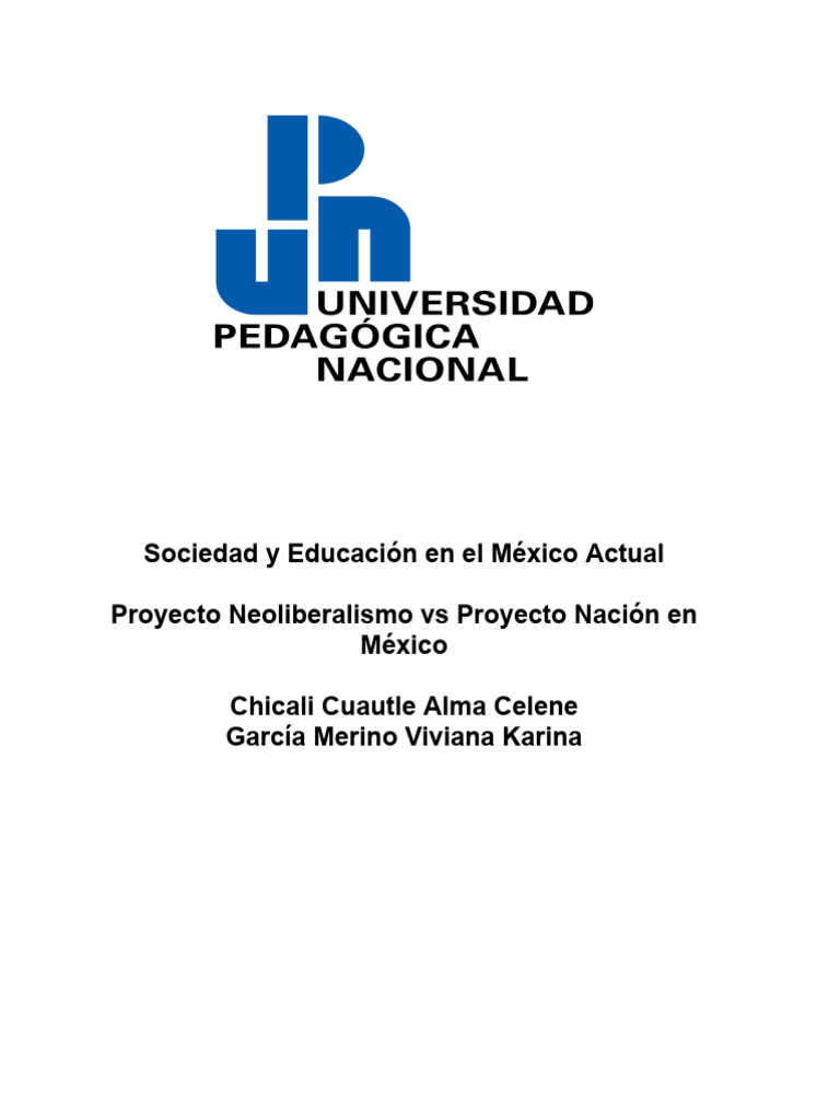Sociedad y Educación en El México Actual | PDF | México | Neoliberalismo