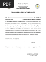 PANUNUMPA | PDF