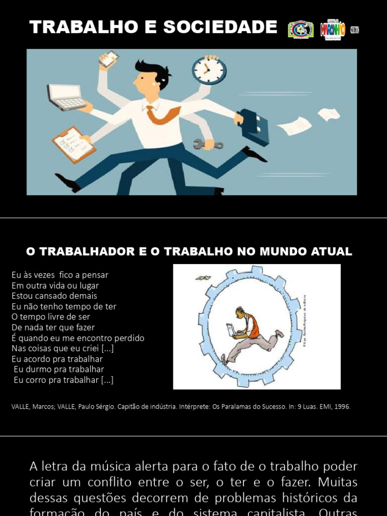 Trabalho e Alienação na Sociedade Atual | PDF | Capitalismo | Nobreza