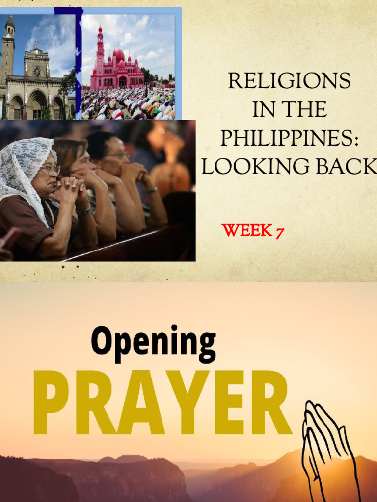 WEEK+7+Religions+in+the+Philippines +Looking+Back | PDF | Protestantism