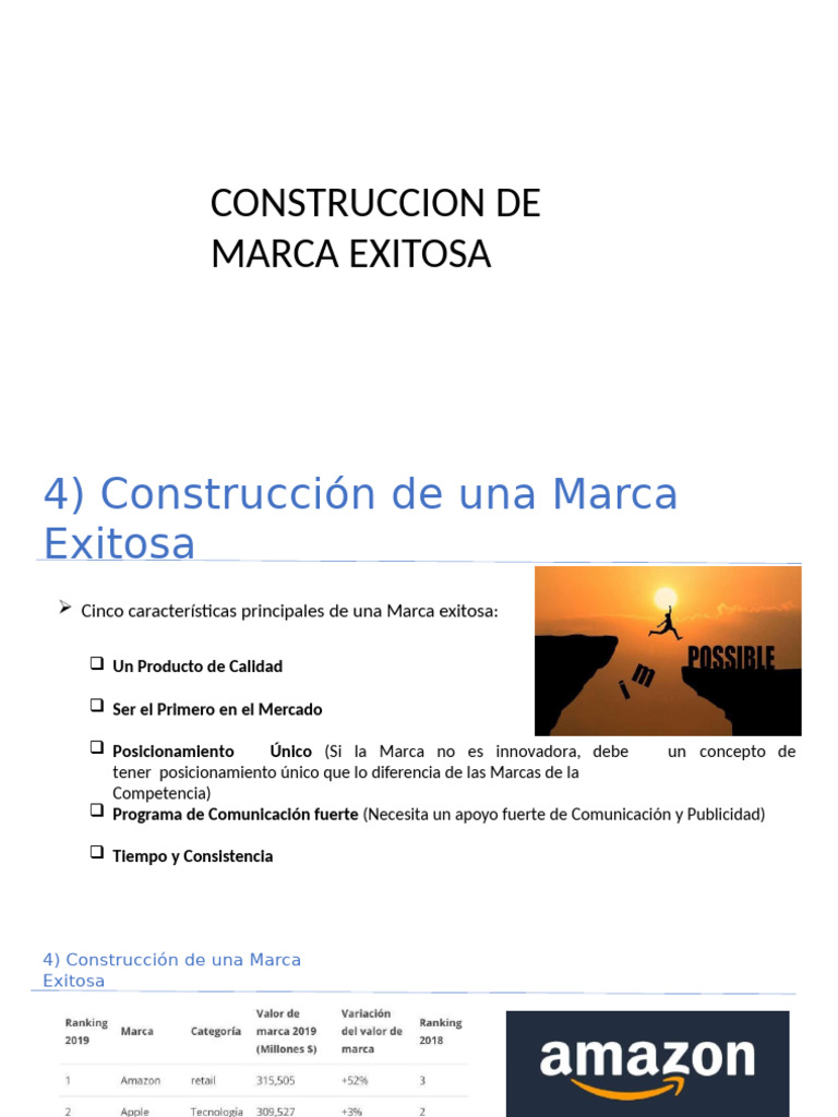 Claves para Construir una Marca Exitosa | PDF | Marketing | Marca
