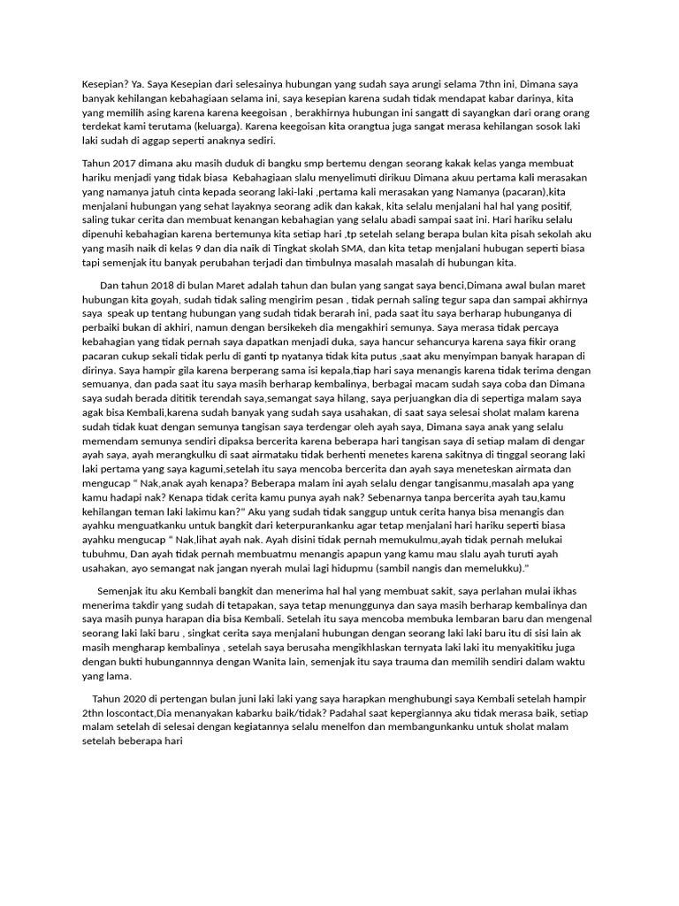 Kesepian | PDF