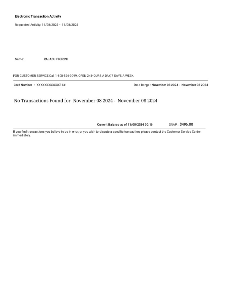 Michigan Residents Reveal the Surprising Truth About Electronic Benefit Transfer (EBT) Card Balance