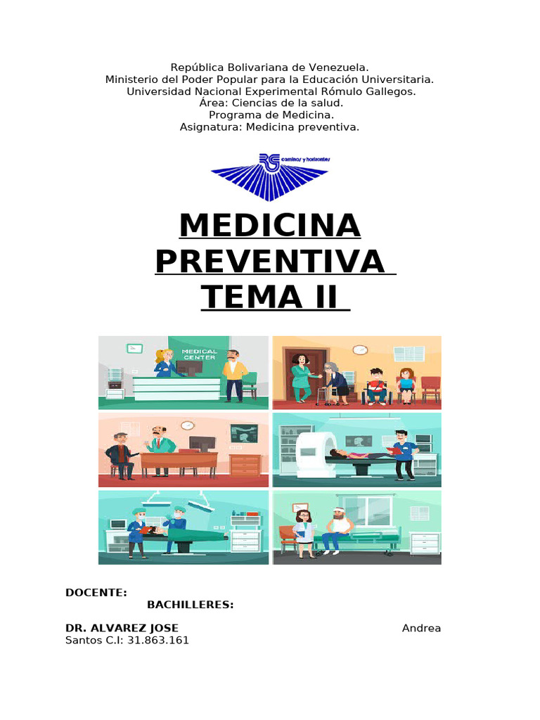 Medicina Preventiva Tema Ii | PDF | Hospital | Cuidado de la salud