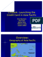 Citibank - Card Business Asia