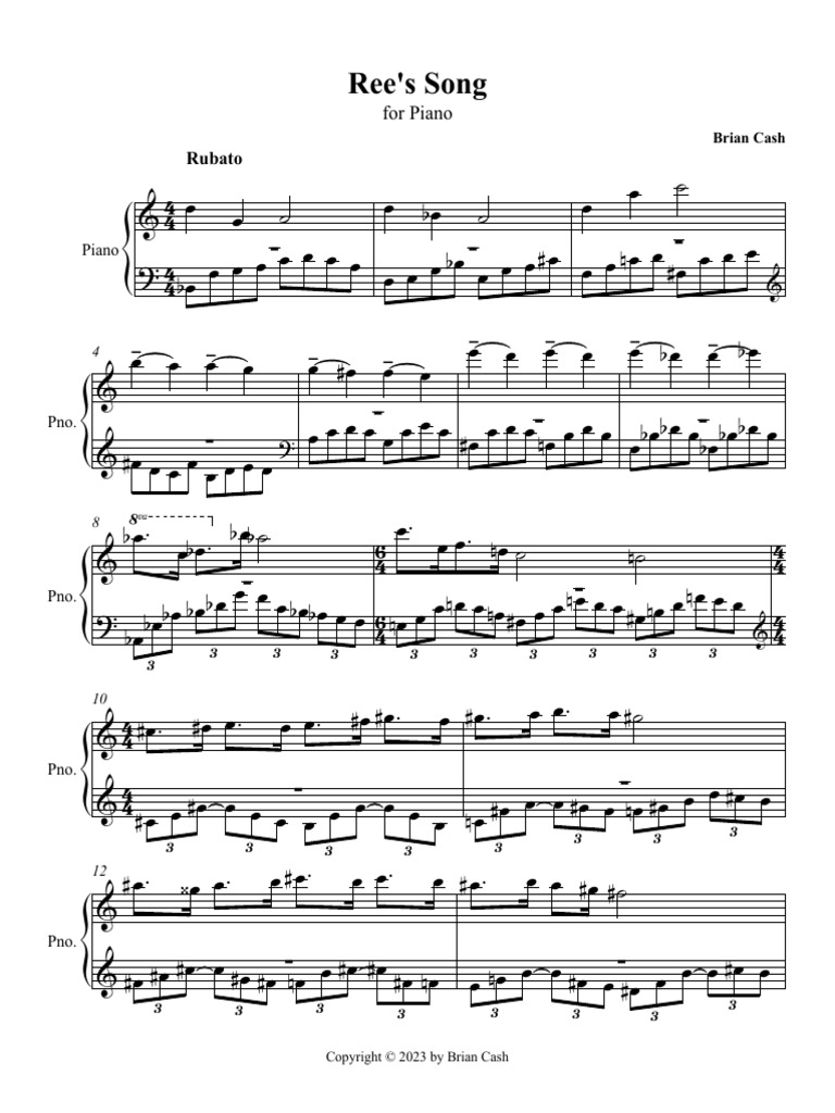 Ree's Song | PDF