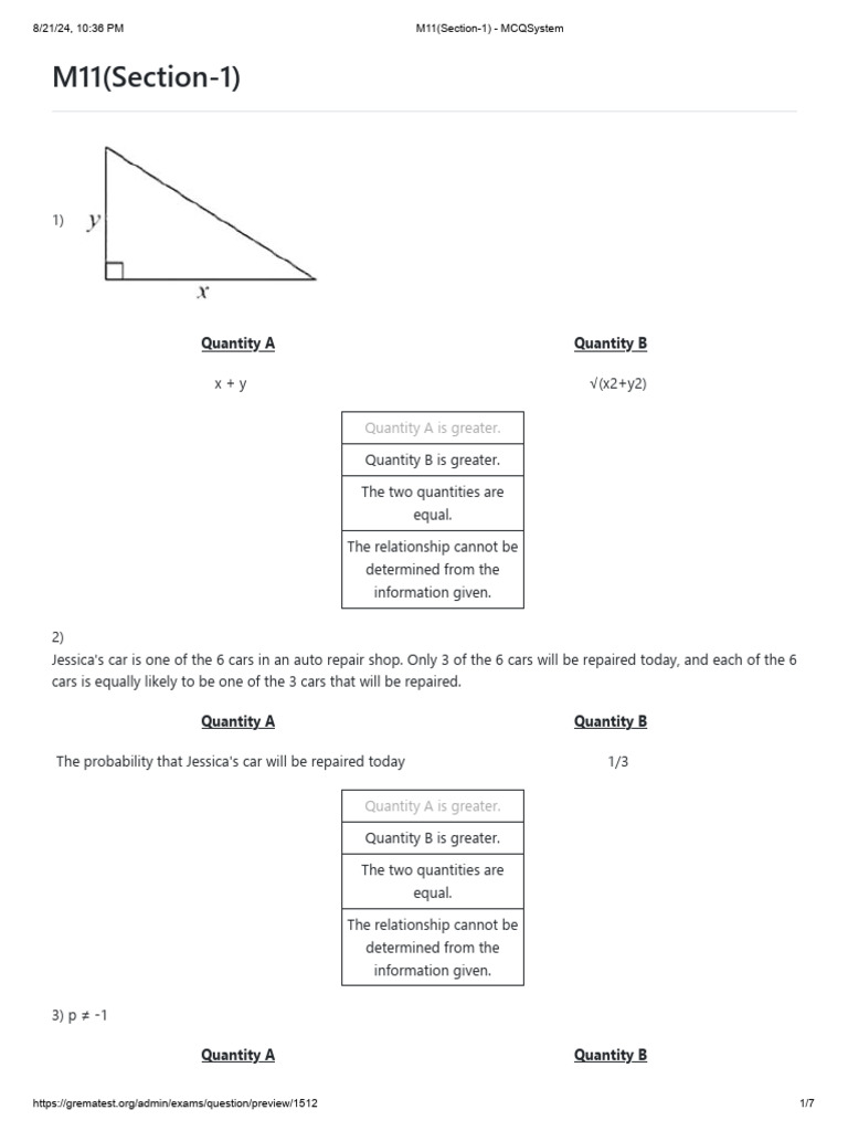 m11a | PDF | Area