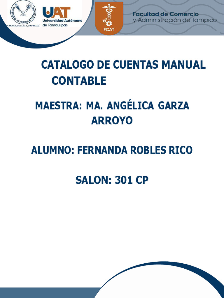 Catálogo de Cuentas Contables 2023 | PDF | Impuesto al valor agregado ...