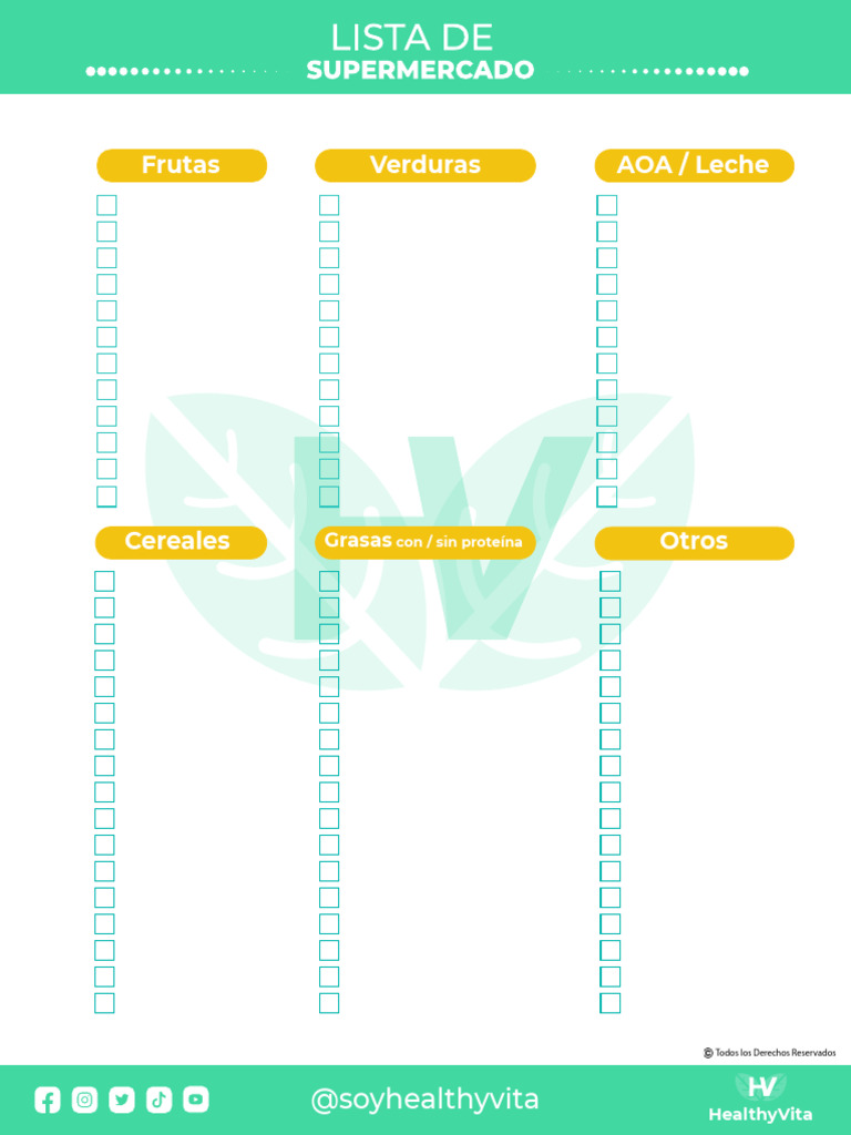 Lista Super Imprimir | PDF | Salud y bienestar