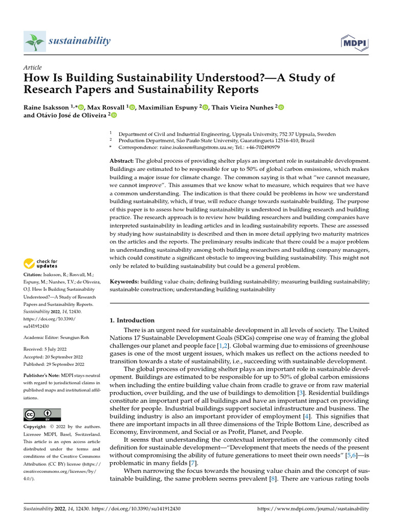 Full Text 01 | PDF | Sustainability | Sustainable Development