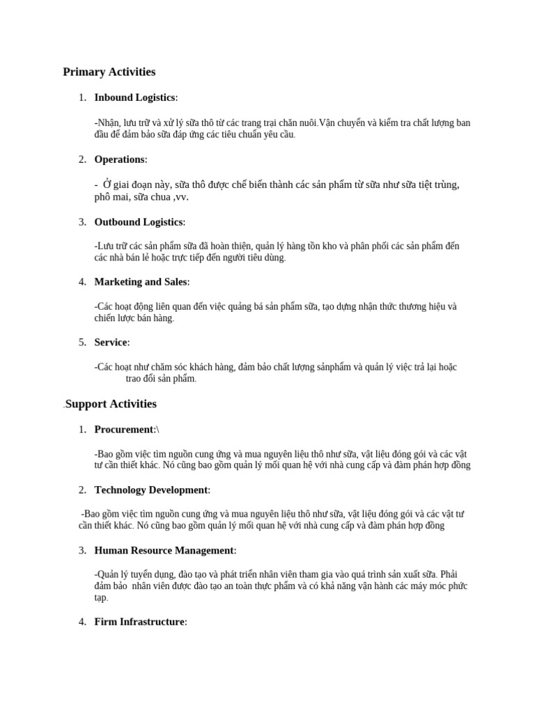 Value Chain | PDF