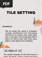 Tile Setting | PDF | Tile | Flooring