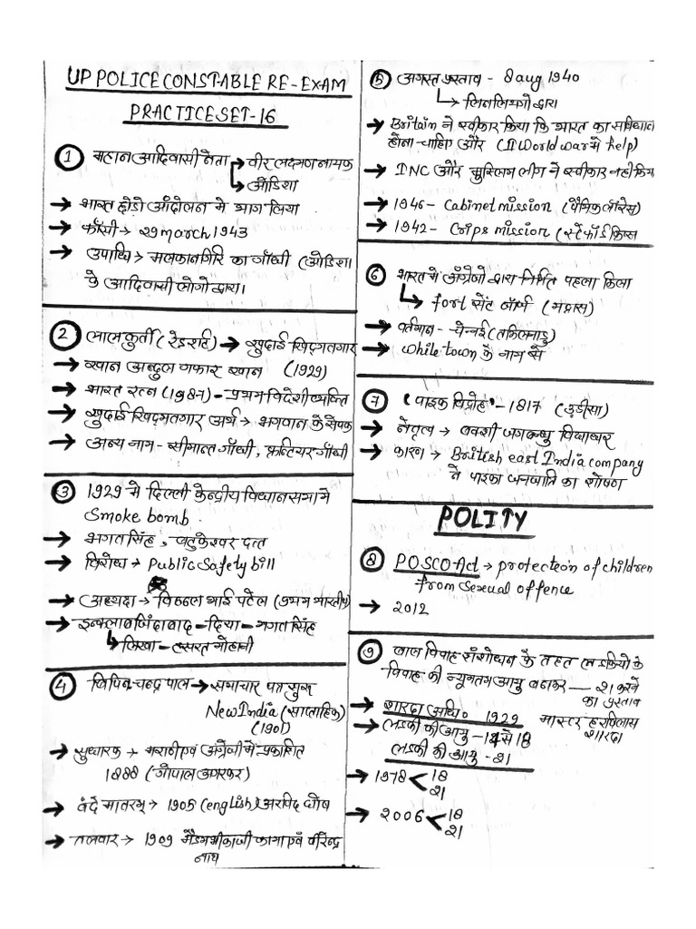 Gs Practice Set 16 | PDF