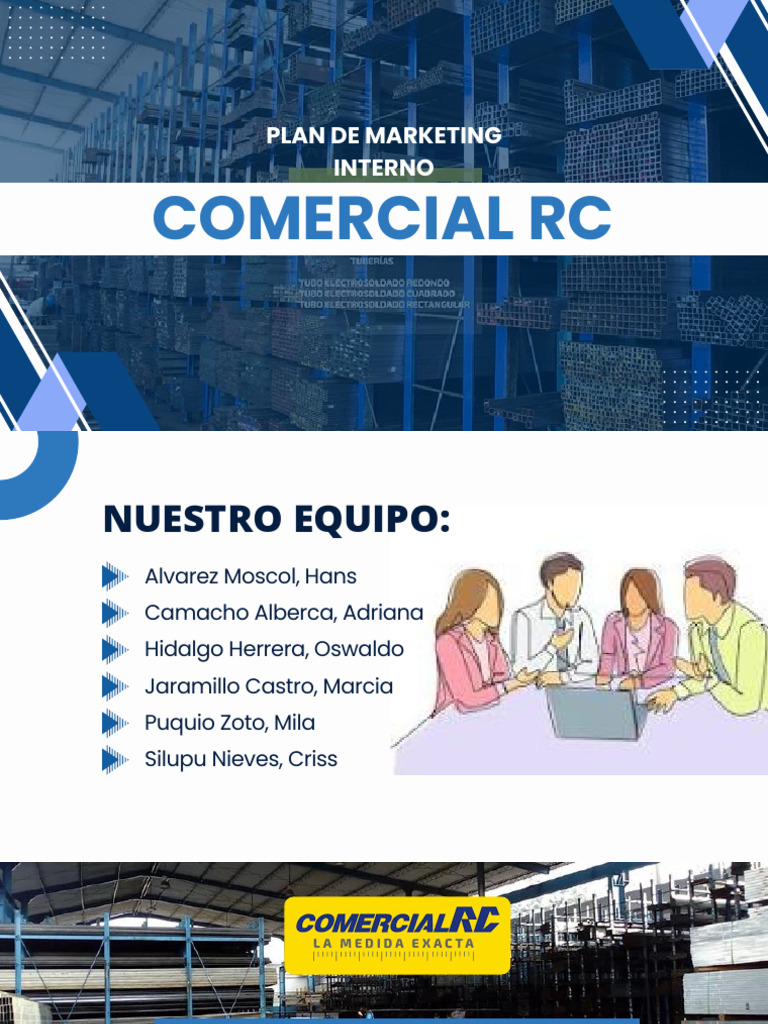 Plan de Marketing Interno Comercial RC | PDF | Marketing | Liderazgo