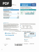 Utility Bill Template Example | PDF