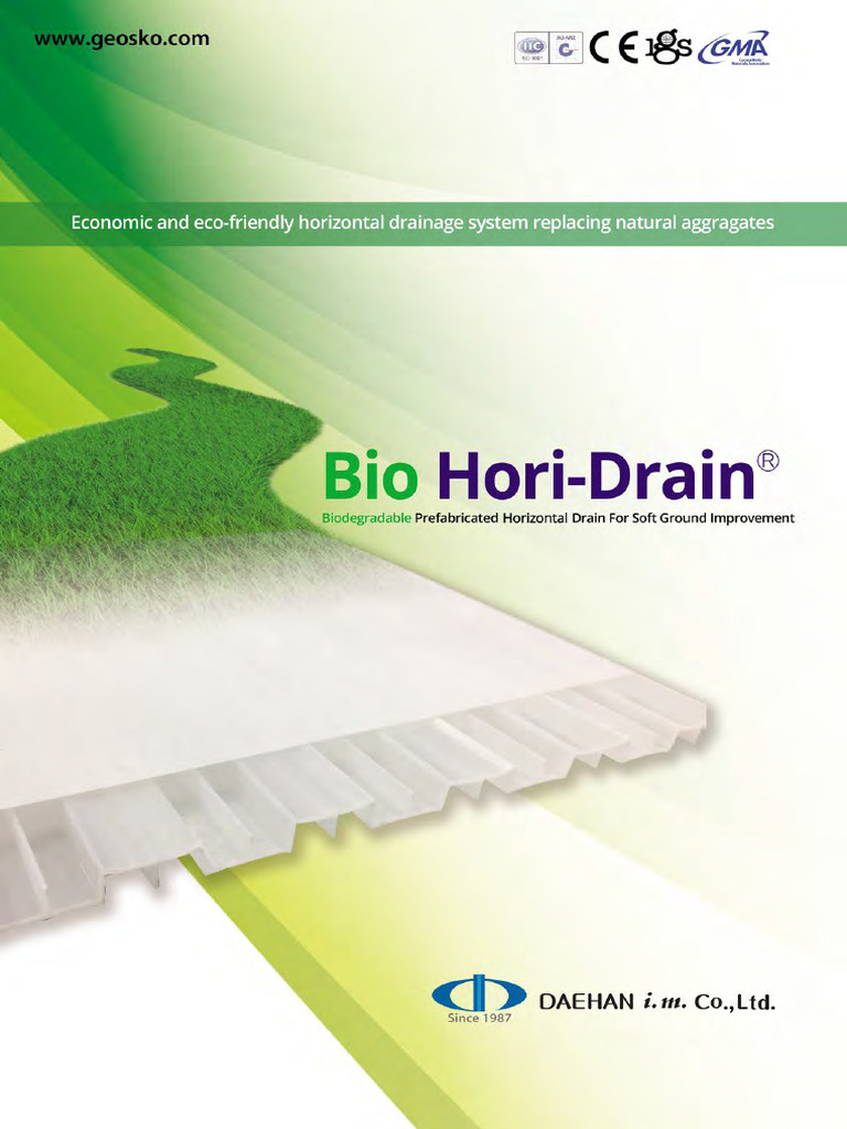 Brochure-Bio Hori Drain - 2022 | PDF | Biodegradation | Environmental ...